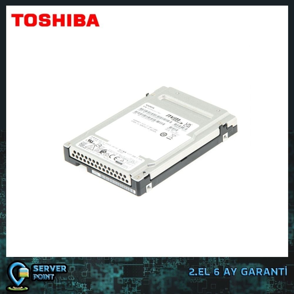 2.EL HDD SERVER 1.92TB TOSHIBA 2,5'' 12G SAS NVME SSD DISK P/N : KCD6XLUL1T92