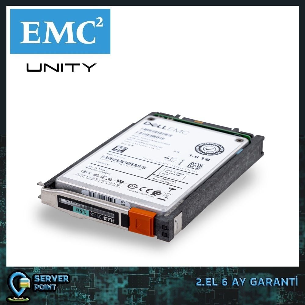 2.EL HDD STORAGE 1.6TB EMC UNITY 2,5'' SAS SSD P/N : 005052258