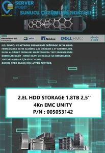 2.EL HDD STORAGE 1.8TB 2,5'' 4Kn EMC UNITY P/N : 005053142