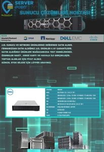 2.EL SERVER DELL R740XD 24X SFF GOLD 6230 2X CPU 256GB DDR4 RAM H730 RAID 2X 750W POWER