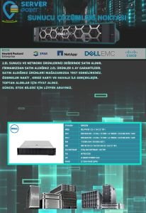 2.EL SERVER DELL R740XD 24X SFF GOLD 6152 2X CPU 1TB DDR4 RAM H730 RAID 2X 750W POWER