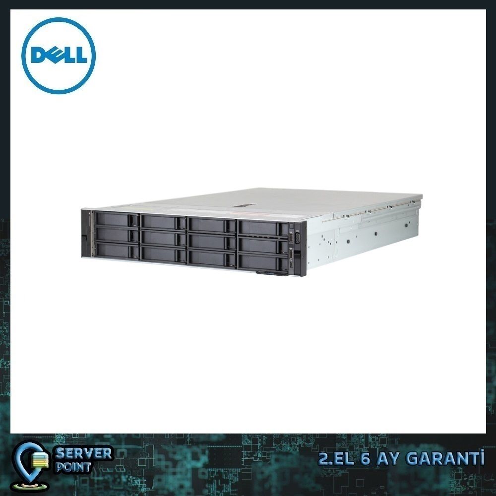 2.EL SERVER DELL R740XD 12X LFF GOLD 6138 2X CPU 256GB DDR4 RAM H730p RAID 2X 750W POWER