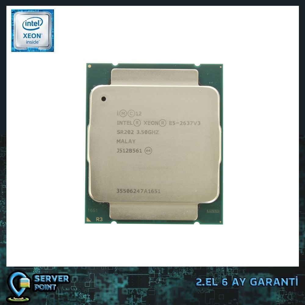 2.EL CPU SERVER XEON E5-2637 V3 3.50 GHz 4 CORE 8T 15MB CACHE LGA 2011-3
