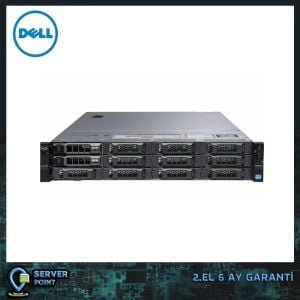 2.EL SERVER DELL R720XD E5-2670 V2 2X CPU 128GB DDR4 RAM H710 RAID 2X 750W POWER
