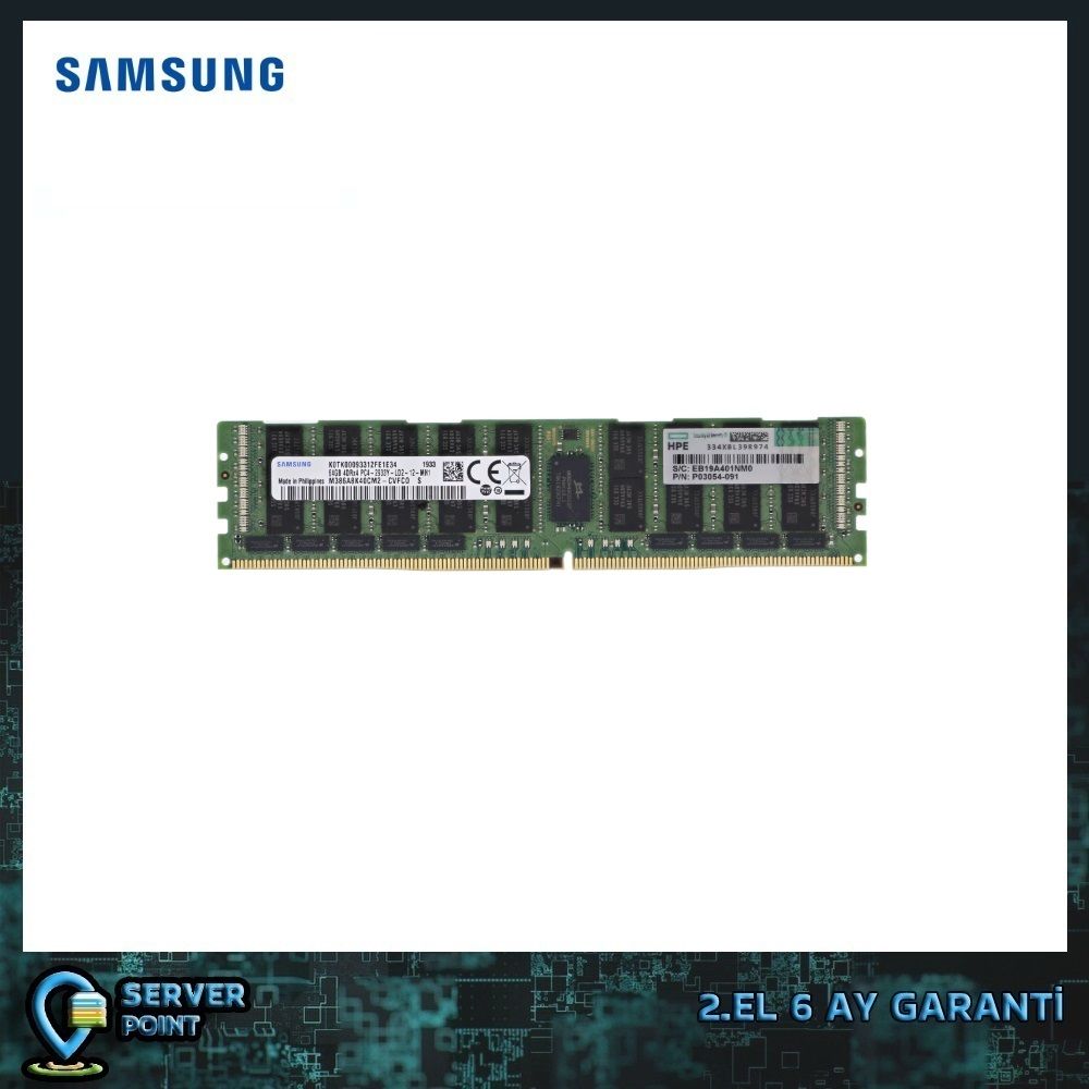 2.EL RAM SERVER 64GB SAMSUNG 2933Y DDR4 4RX4 ECC REG LR-DIMM PC4
