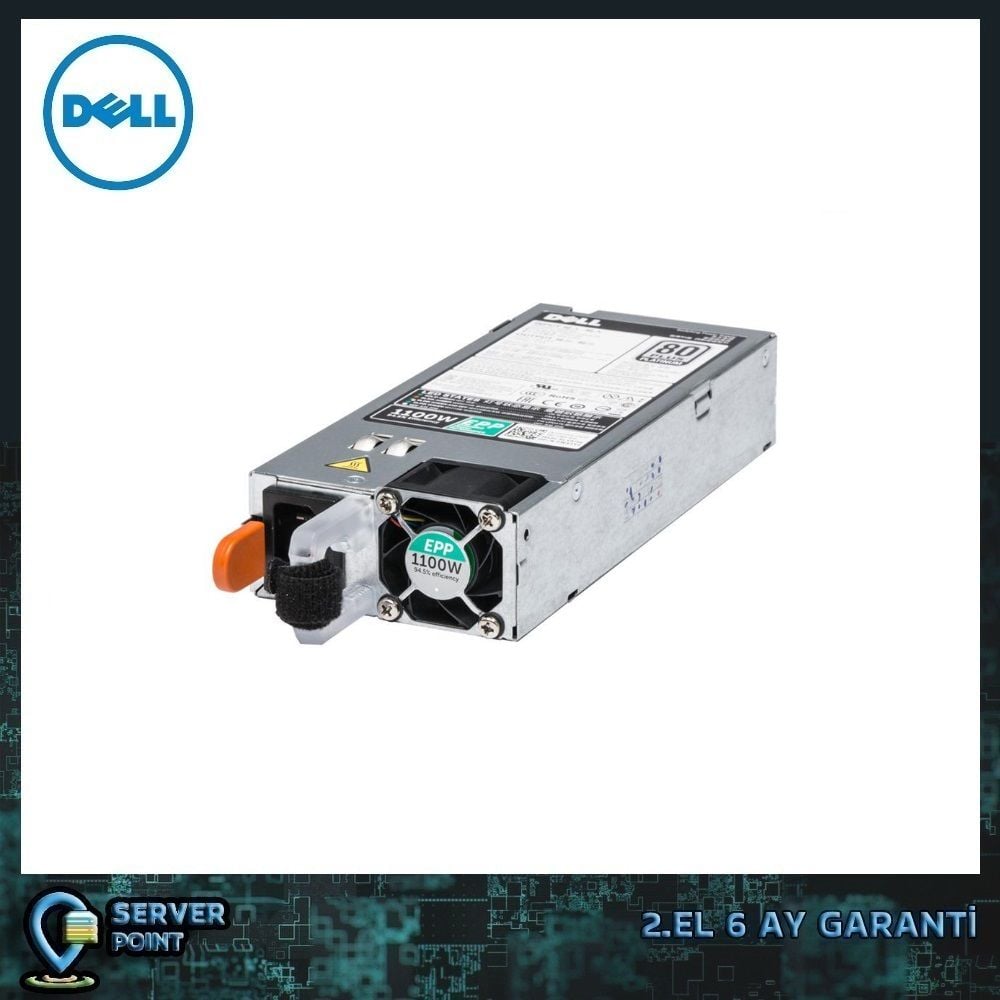 2.EL SERVER POWER SUPPLY DELL 1100W R730 R740 R630 R640 P/N : Y26KX