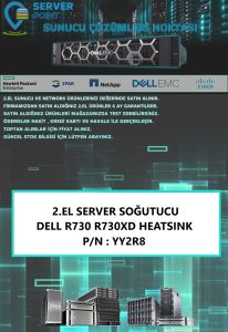 2.EL SERVER CPU SOĞUTUCU DELL R730 R730XD HEATSINK P/N : YY2R8