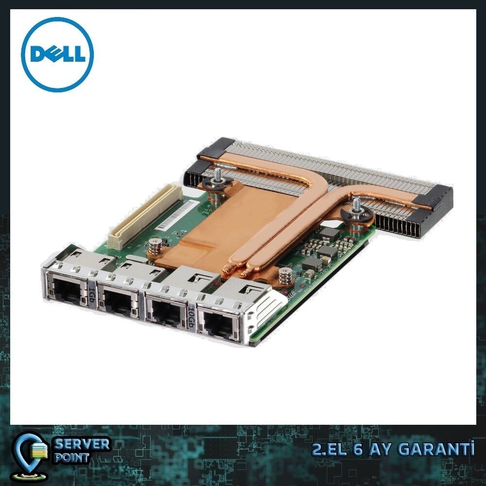 2.EL SERVER ETHERNET KART X540/I350 RNDC 2X10GB DUAL PORT SFP+ 2X1GB RJ45 P/N: 99GTM