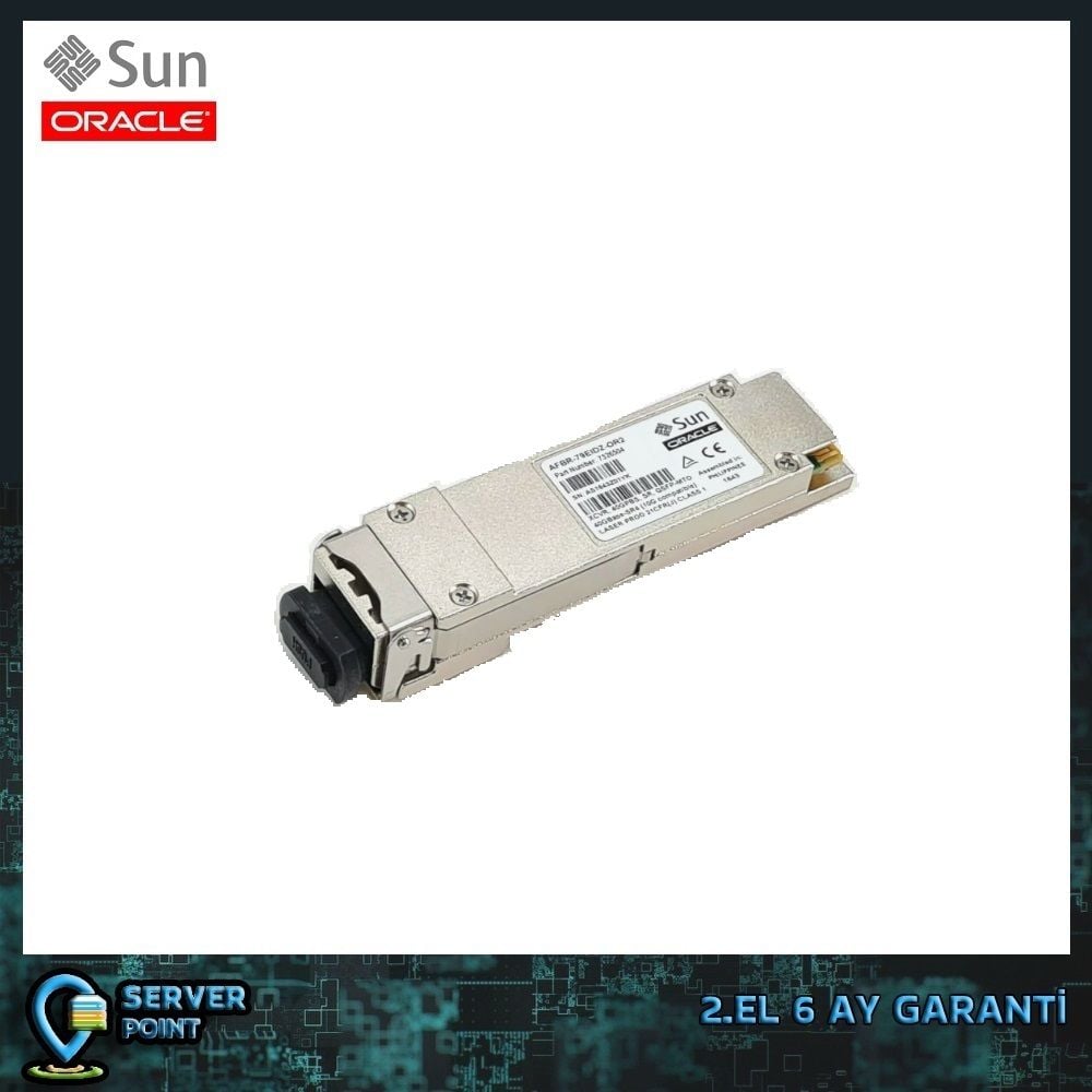 2.EL NETWORK SUN AFBR-79EIDZ-OR2 AVAGO Transceiver QSFP+ 40GBase-SR4 (850nm, MMF, 150m, MPO, DOM)