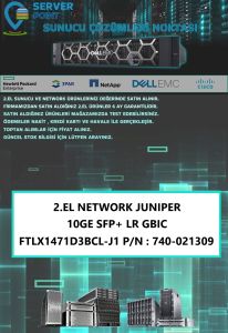 2.EL NETWORK JUNIPER 10GE SFP+ LR GBIC FTLX1471D3BCL-J1 P/N : 740-021309