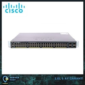 2.EL NETWORK CISCO WS-C2960X-48FPS-L 48 PORT GIGABIT POE SWITCH 740W