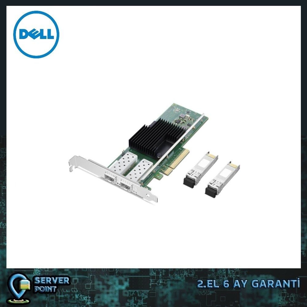 2.EL SERVER ETHERNET KART INTEL X710-DA2 10G DUAL PORT SFP+ PCI-E KART P/N :  0Y5M7N