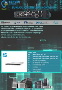 2.EL SERVER HP DL360p GEN8 E5-2660 2X CPU 256GB DDR3 RAM 4X 600GB SAS HDD 2X 460W POWER