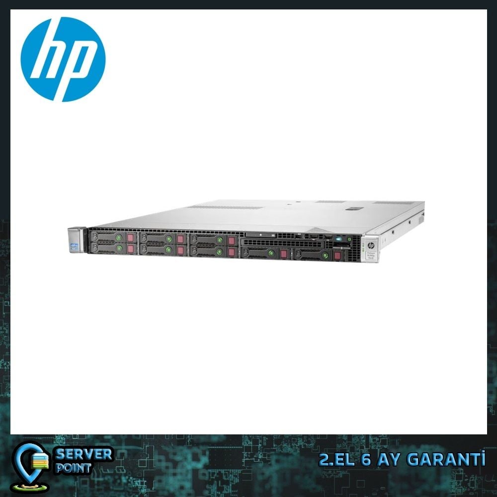 2.EL SERVER HP DL360p GEN8 E5-2660 2X CPU 256GB DDR3 RAM 4X 600GB SAS HDD 2X 460W POWER