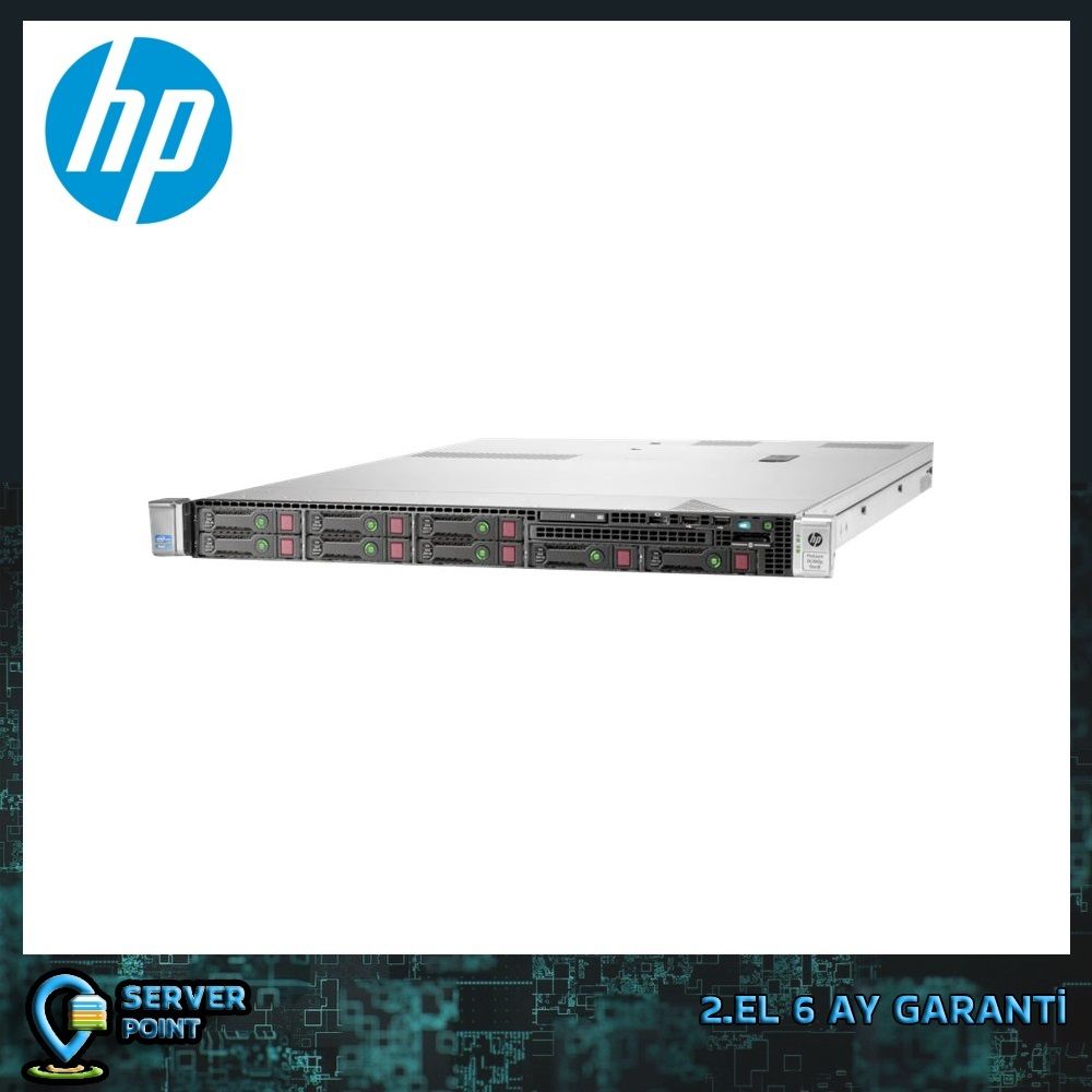 2.EL SERVER HP DL360p GEN8 E5-2660 2X CPU 256GB DDR3 RAM 4X 600GB SAS HDD 2X 460W POWER