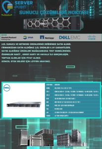 2.EL SERVER DELL R630 E5-2695 V4 2X CPU 256GB DDR4 RAM 3X 480GB SATA SSD S130 RAID 2X 750W POWER