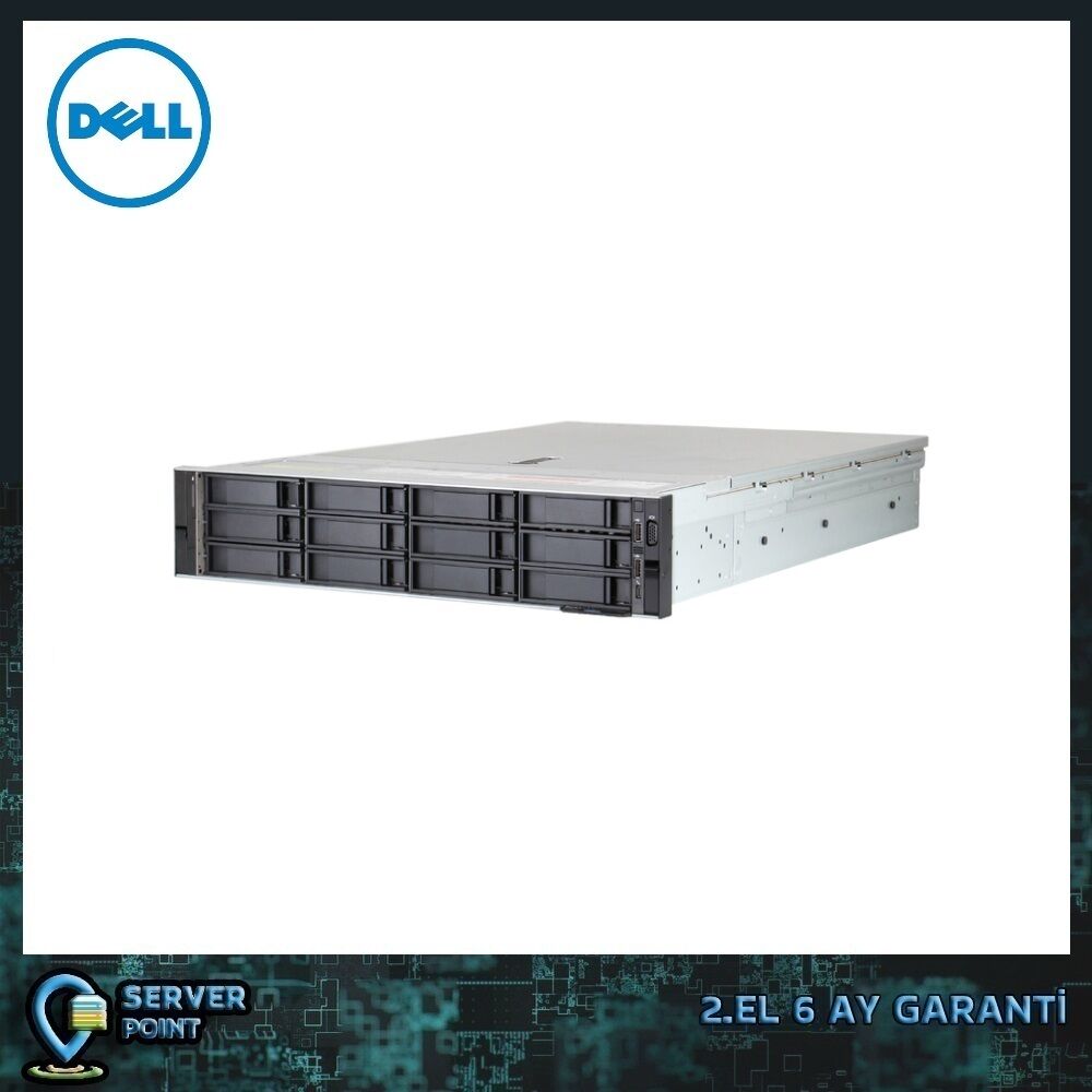 2.EL SERVER DELL R740XD 12+2 LFF GOLD 6150 2X CPU 256GB DDR4 RAM H730p RAID 2X 1100W POWER