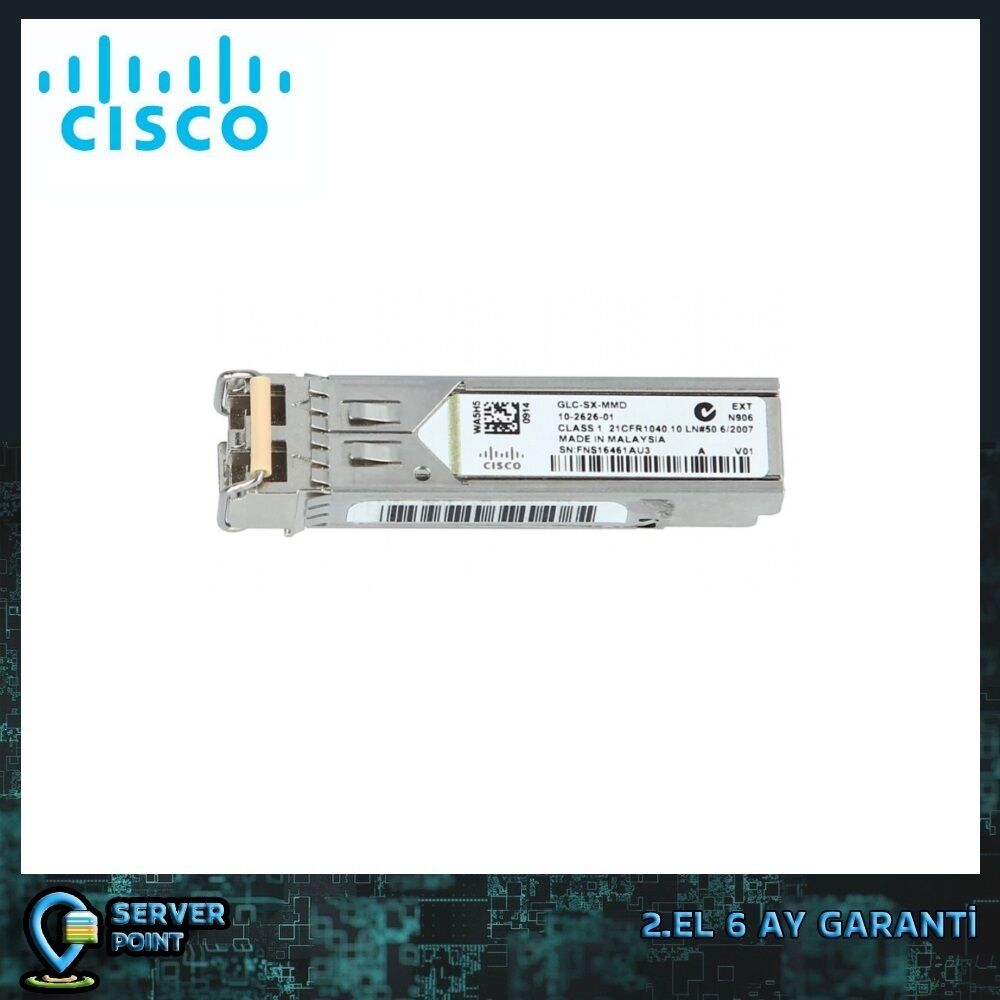2.EL NETWORK SFP CISCO GLC-SX-MMD 1000BASE-SX SFP TRANSCEIVER MODULE MMF/SMF