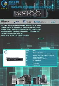 2.EL SERVER DELL R740 GOLD 6150 2X CPU 256GB DDR4 RAM H740p RAID 2X 750W POWER