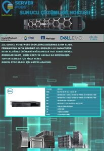 2.EL SERVER DELL R740 GOLD 6240 2X CPU 256GB DDR4 RAM H740p RAID 2X 750W POWER