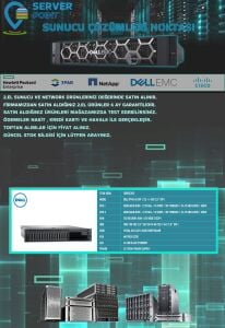 2.EL SERVER DELL R740 // GOLD 6150 2X CPU 128GB DDR4 RAM H730p RAID 2X 750W POWER