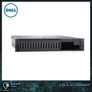 2.EL SERVER DELL R740 // GOLD 6240 2X CPU 128GB DDR4 RAM H730p RAID 2X 750W POWER