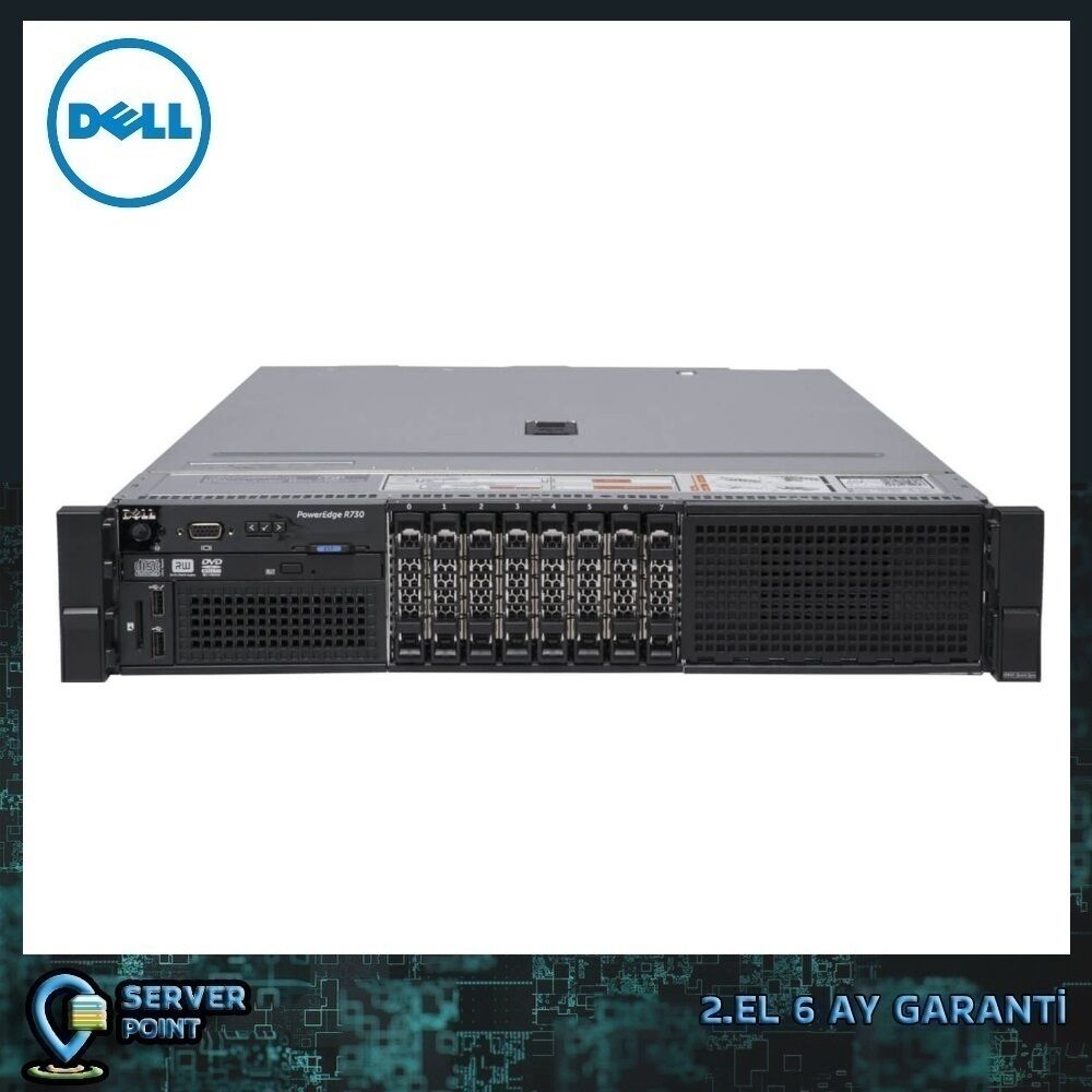 2.EL SERVER DELL R730 // E5-2697 V4 2X CPU 128GB DDR4 RAM H730p RAID 2X 750W POWER