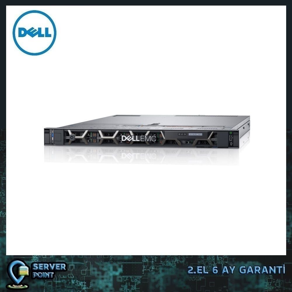 2.EL SERVER DELL R640 10X SFF // GOLD 6230 2X CPU 512GB DDR4 RAM H330 HBA + NVME KART 2X 750W POWER