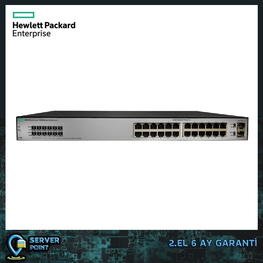 2.EL NETWORK HP 1920S 24 PORT GIGABIT SWITCH P/N : JL381A