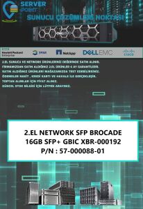 2.EL NETWORK SFP BROCADE 16GB SFP+ GBIC XBR-000192 P/N : 57-000088-01