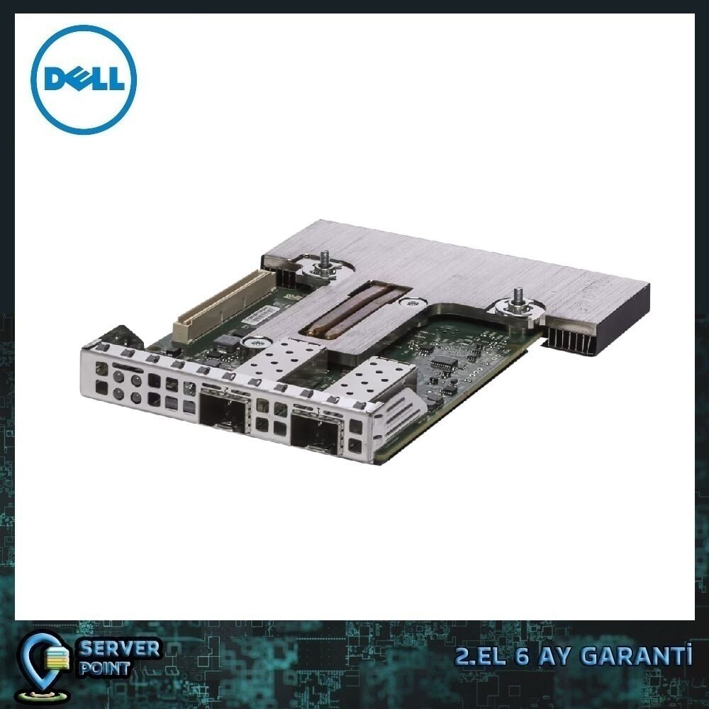 2.EL SERVER ETHERNET KART DELL 25GB DUAL PORT SFP28 MELLANOX CX4121C P/N : R887V