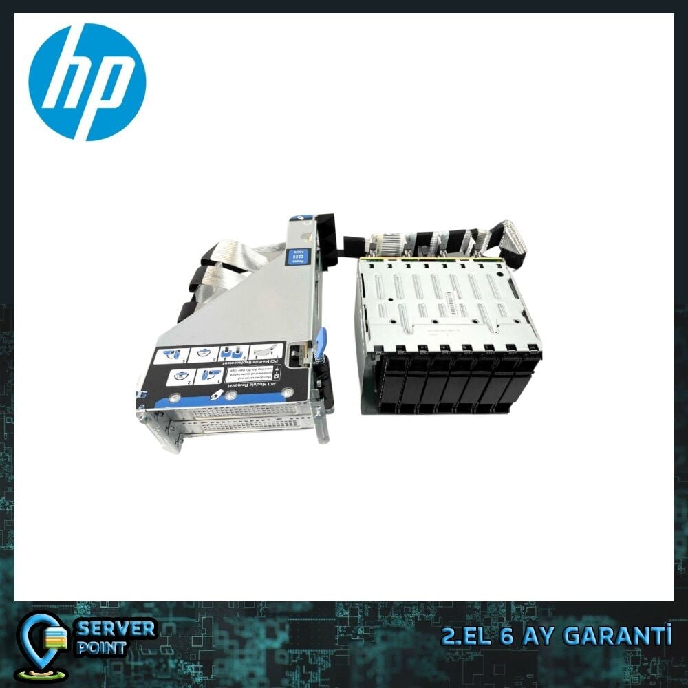 2.EL SERVER NVME KIT HP DL380 GEN10 NVME RISER KIT 8X 2,5'' U2 P/N : 867807-B21