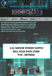 2.EL SERVER POWER SUPPLY DELL R320 R420 550W P/N : 0RYMG6