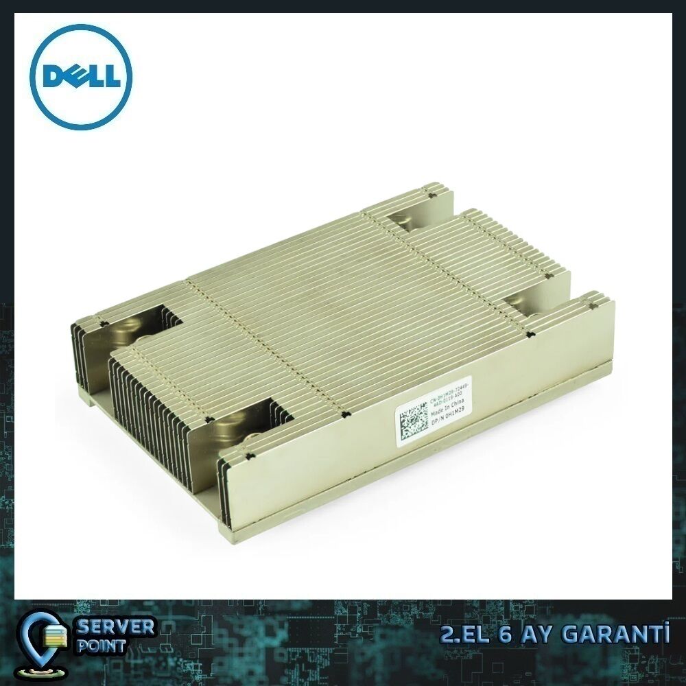 2.EL SERVER CPU SOĞUTUCU DELL R630 HEATSINK P/N : 0H1M29