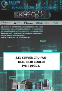 2.EL SERVER CPU FAN DELL R630 COOLER P/N : 0TGC4J