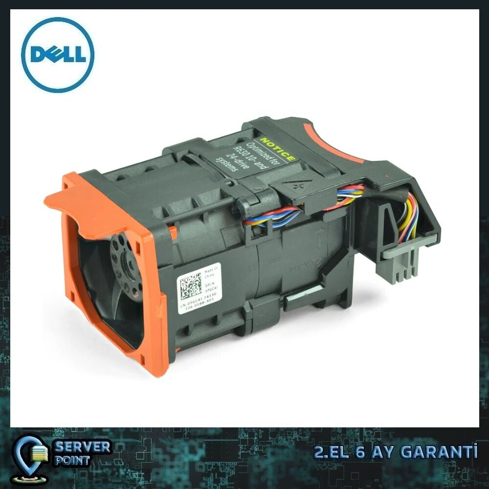 2.EL SERVER CPU FAN DELL R630 COOLER P/N : 0TGC4J