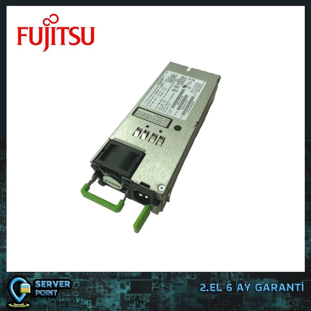2.EL SERVER POWER SUPPLY FUJITSU 800W PLATINUM TX300 RX300 RX200 S7/S8 RX2520 M1 DPS-800AB-1 P/N : S26113-E574-V52