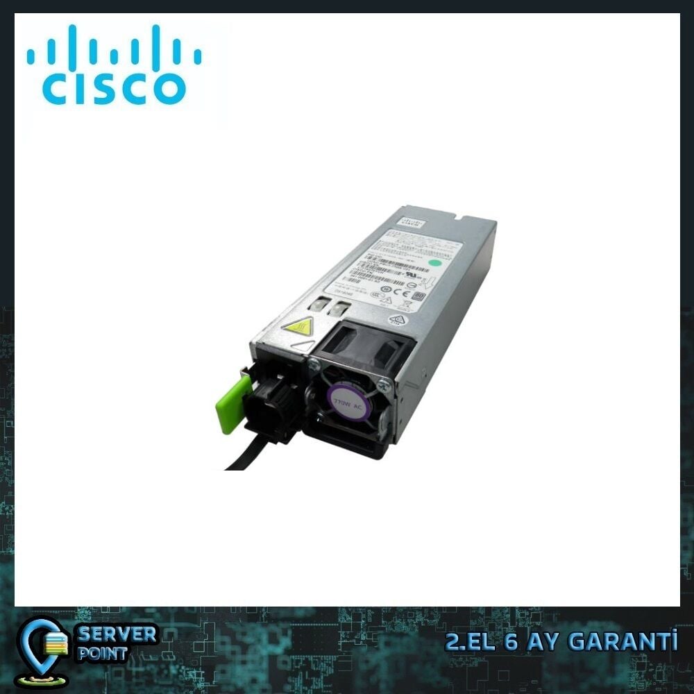 2.EL SERVER POWER SUPPLY CISCO 770W UCSC-PSU1-770W C220 M4 P/N : 341-0591-01