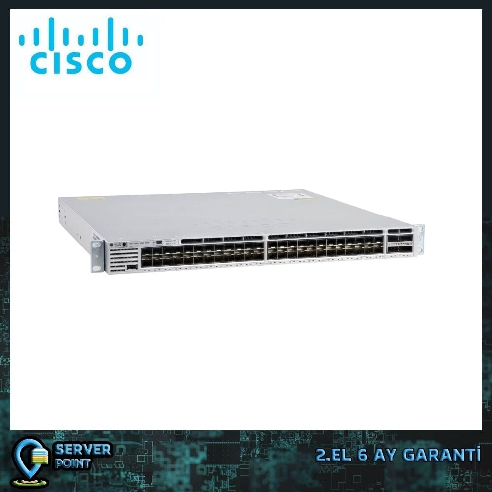 2.EL NETWORK CISCO WS-C3850-48XS-S 48 PORT 10 GIGABIT SFP 4X 40GB QSFP SWITCH