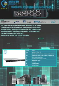 2.EL SERVER DELL R640 // GOLD 6138 2X CPU 256GB DDR4 RAM H730p RAID 2X 750W PWR