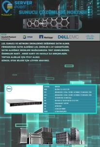2.EL SERVER DELL R640 // GOLD 6230 2X CPU 128GB DDR4 RAM H730p RAID 2X 750W PWR