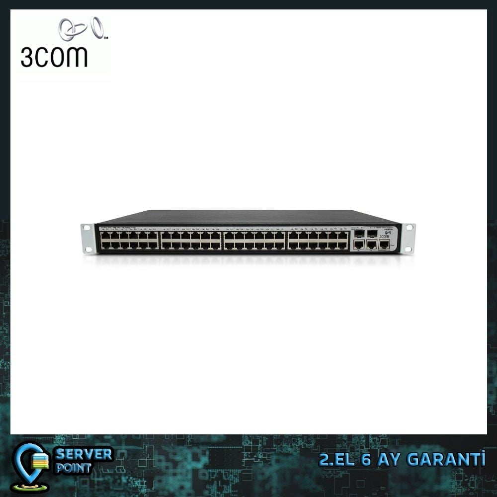 2.EL NETWORK 3COM 2250 48 PORT 10/100 SWITCH P/N : 3CBLSF50H