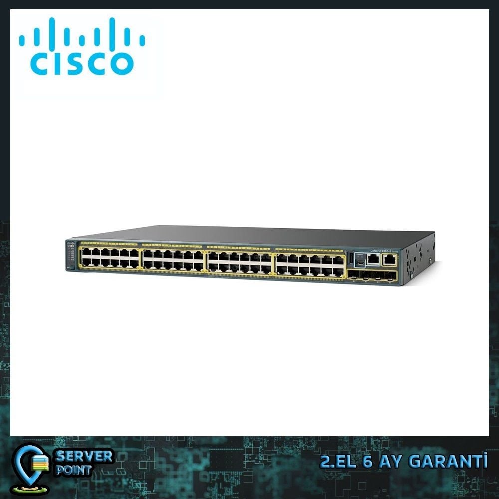 2.EL NETWORK CISCO WS-C2960S-48TS-S 48 PORT GIGABIT SWITCH
