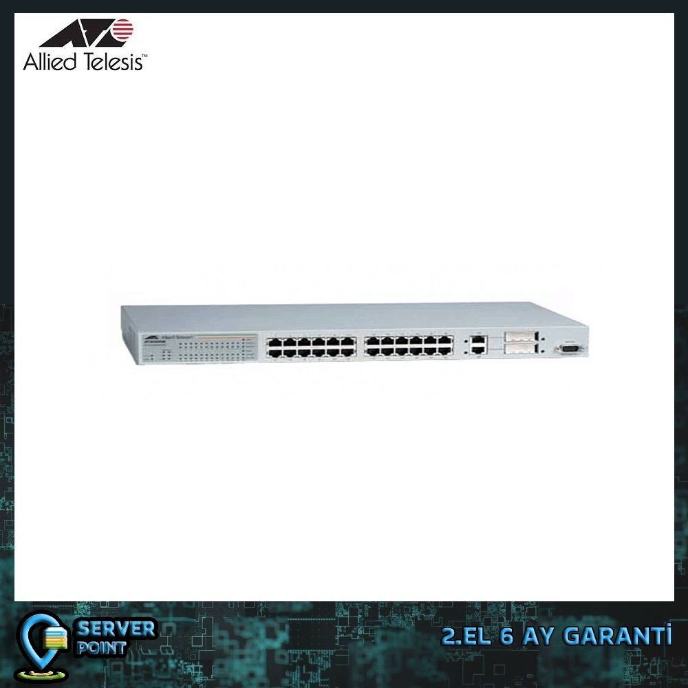 2.EL NETWORK ALLIED TELESIS 8326GB 24 PORT 10/100 SWITCH P/N : AT-8326GB