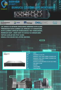 2.EL SERVER HP DL380 GEN10 16X SFF // GOLD 6150 2X CPU 128GB DDR4 RAM P408i-a RAID 8X NVME U2 2X 500W PWR