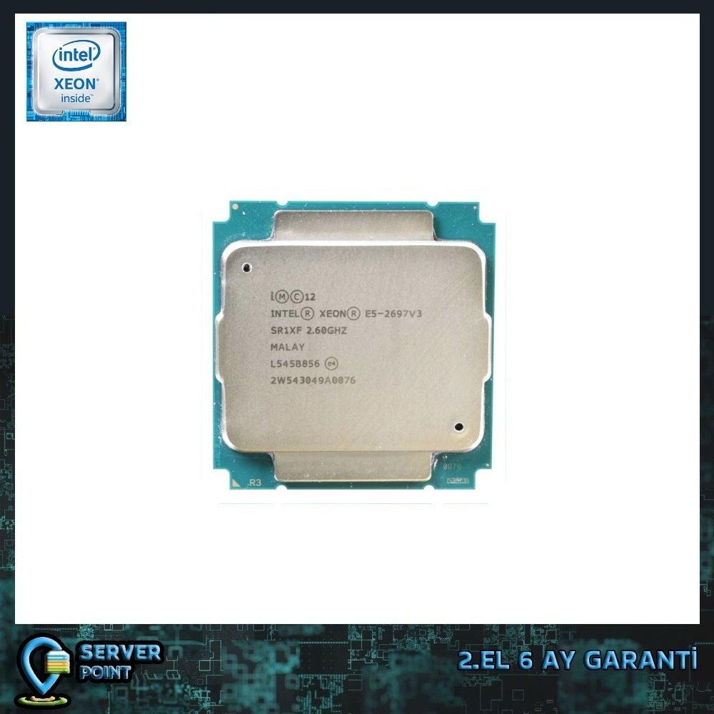 2.EL CPU SERVER XEON E5-2697 V3 2.60 GHz 14 CORE 28T 35MB CACHE LGA 2011-3