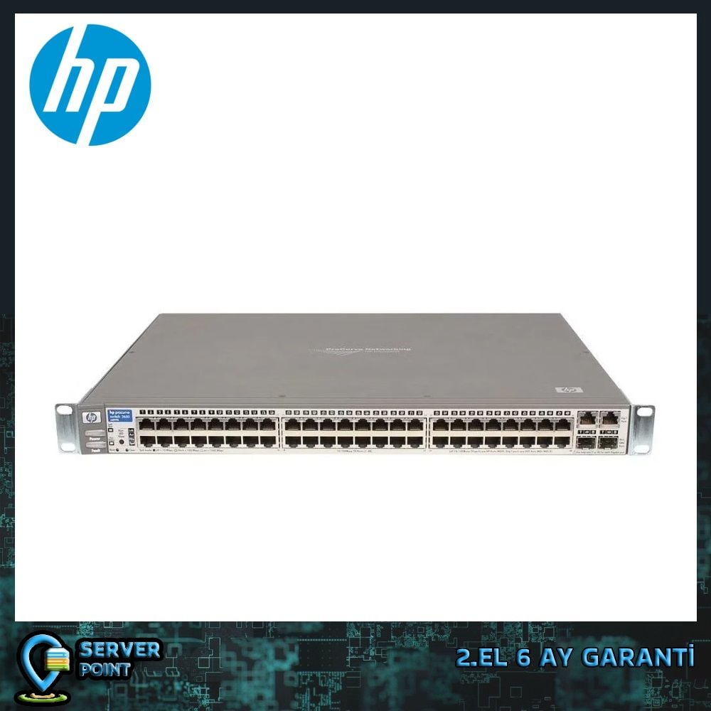 2.EL NETWORK HP 2650 48 PORT 10/100 SWITCH P/N : J4899B
