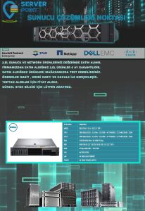 2.EL SERVER DELL R740 // GOLD 6230 2X CPU 128GB DDR4 RAM H730p RAID 2X 750W PWR