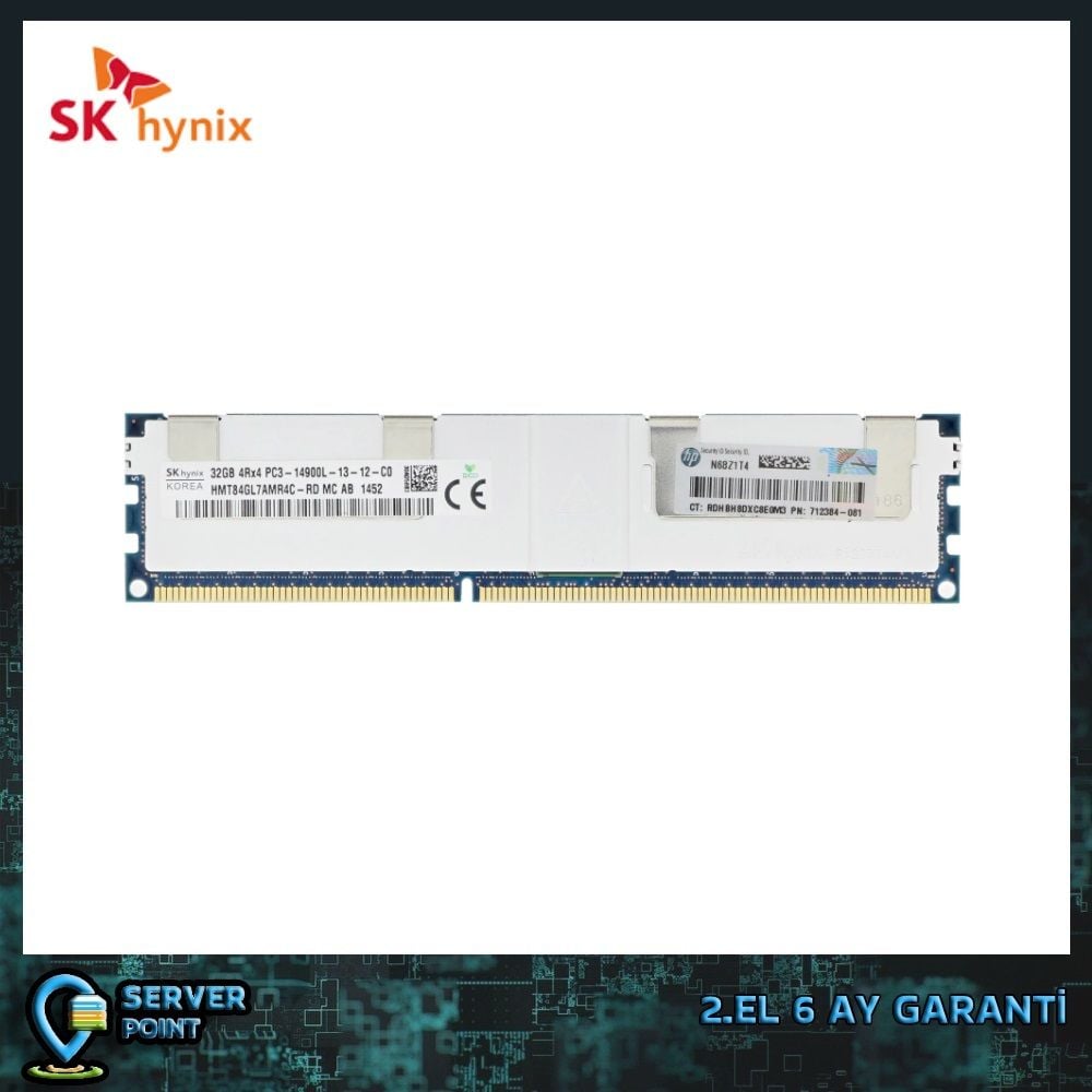 2.EL RAM SERVER 32GB HYNIX 4RX4 14900L 1866 MHz DDR3