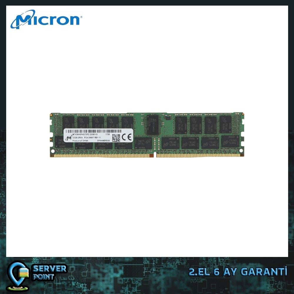 2.EL RAM SERVER 32GB MICRON 2RX4 2400T DDR4